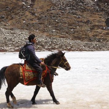 Everest Base Camp trek horse riding
