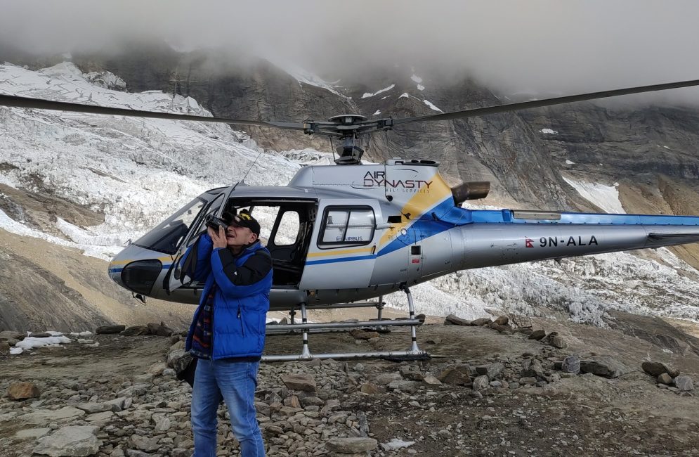 Helicopter tour destinations in Nepal