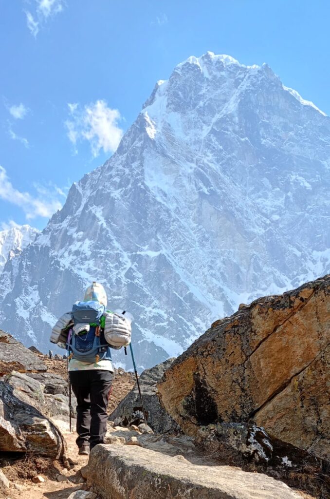 On the way to Everest Base Camp 