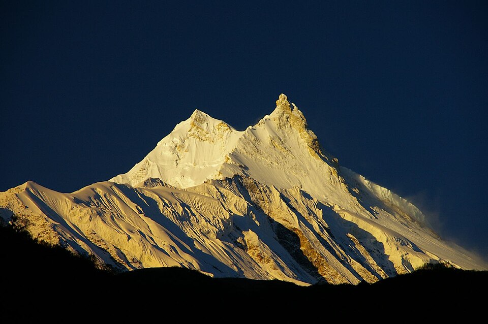Sunrise from Manaslu Base Camp